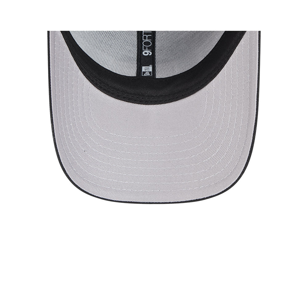 Las Vegas Raiders Youth Kids Hat - Black Metallic 9Forty Kids NFL Snapback Cap - New Era